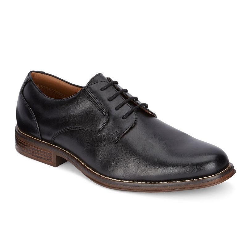Dockers Mens Fairway Dress Oxford Shoe, Black, Size 7