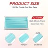 Unique Bargains Satin Fabric Quilting Hemming Binding DIY Craft Double-Fold Bias Tape - 2 of 4