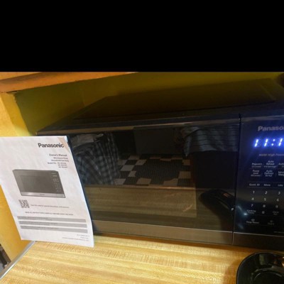 Panasonic .9 Cu Ft Microwave - Black Stainless Steel - Nn-sb438 : Target