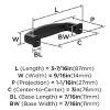 Amerock Franklin 3 Inch Center-to-Center Pull for Cabinets, Drawers, and Furniture - 4 of 4