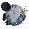Simply Sage Market Women's Graphic Sweatshirt Embroidered Arizona Flower - Black - 3 of 4