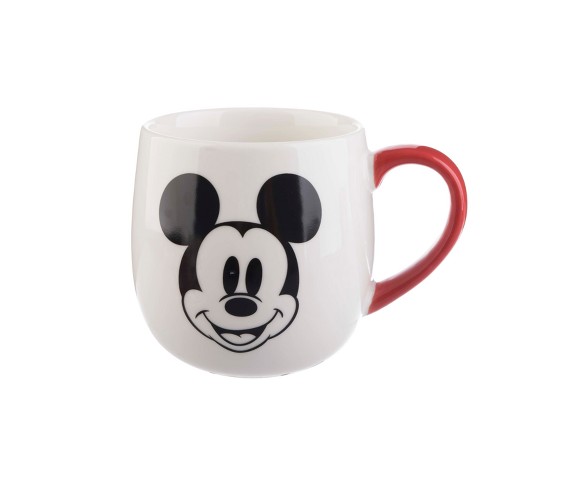 Mickey Mouse & Friends Mickey Mouse Porcelain Mug 16oz - Red/White