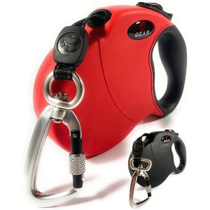 Enthusiast Gear Retractable Dog Leash with Locking Carabiner for Large and Medium Dogs (16' Feet) - 1 of 4