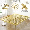 AMERLIFE Floating Bed Frame with LED Lights, No Box Spring Needed, Noise-Free - 4 of 4