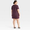 Women's Short Sleeve Cozy Knit Mini Sweater Dress - A New Day™ - 2 of 3