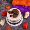JDICTION Skull Brain Heart Silicone Mold 2 Pack Halloween Molds for Cake Chocolate Jelly Soap Resin Making - 4 of 4
