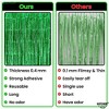 KatchOn, Green Streamers Party Decorations -3.2x6.5 Feet, Pack of 2 | Birthday Decorations | Jungle Party Decorations - 3 of 4
