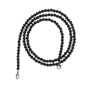 Unique Bargains Faux Pearl Handbag Strap Black 1 Pc - 1 of 4