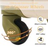 Sapphtopaz Carry-On/Checked Luggages,ABS Hardshell Luggage with Double Wheels, Expandable Lightweight TSA Lock Suitcase - 2 of 4