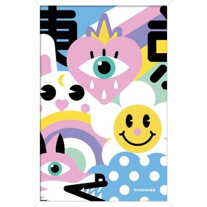 Trends International Ceroker - NAIF Framed Wall Poster Prints - 1 of 4