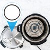 Unique Bargains Cooker Replacement Parts Silicone Sealing Rings for Pressure Pot 2 Pcs - 4 of 4