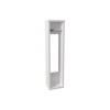 SEVOBAL Utility Storage Shelves Compact 2 Shelf Storage Unit for Bathroom Essentials Towels or Decor, White, 5.1"*6.5"*28" - 3 of 4