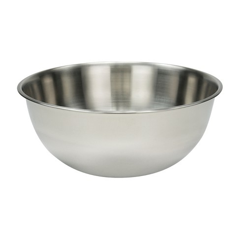 Winco Heavy-Duty Mixing Bowl, 16-Quart, Stainless Steel