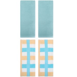 REGALWOVEN 4 Pcs Bathroom Hotel and Spa Waffle Cotton Hand Towels - 1 of 4