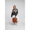 NCAA Texas Longhorns Women's Oversized Cropped Long Sleeve T-Shirt - 4 of 4