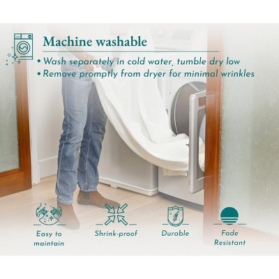 Textured Duvet Cover & Shams | 3 Piece Set Soft 100% Cotton | White Duvet Cover by California Design Den - White Waffle, Oversized King