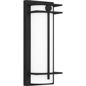 Quoizel Lighting Syndall 1 - Light Sconce in  Earth Black - 1 of 4