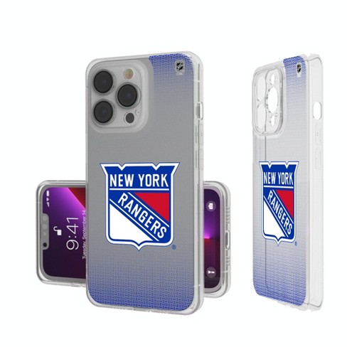 Keyscaper New York Rangers Linen Clear Phone Case For Iphone 13