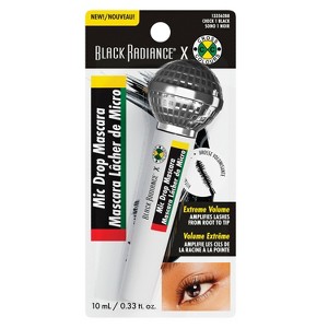 Black Radiance Cross Colors Mic Drop Mascara - 0.33 fl oz - 1 of 4