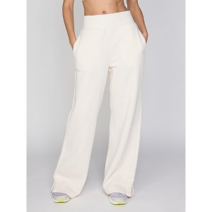 X by Gottex Fleece Cozy Wide Leg Pants - 1 of 4