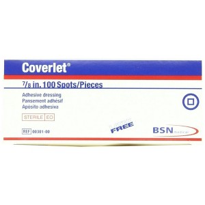 Coverlet Round Fabric Elastic Bandage 7/8", 100 Count - 1 of 3