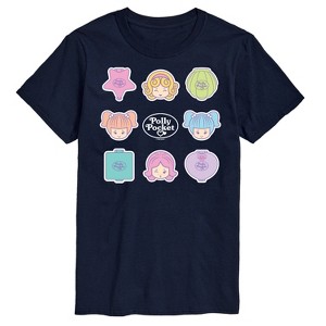 Men's - Polly Pocket - Polly Pocket Grid Short Sleeve Graphic T-Shirt - 1 of 4