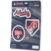 MLB Atlanta Braves Sticker Decal - 3pk - 2 of 4