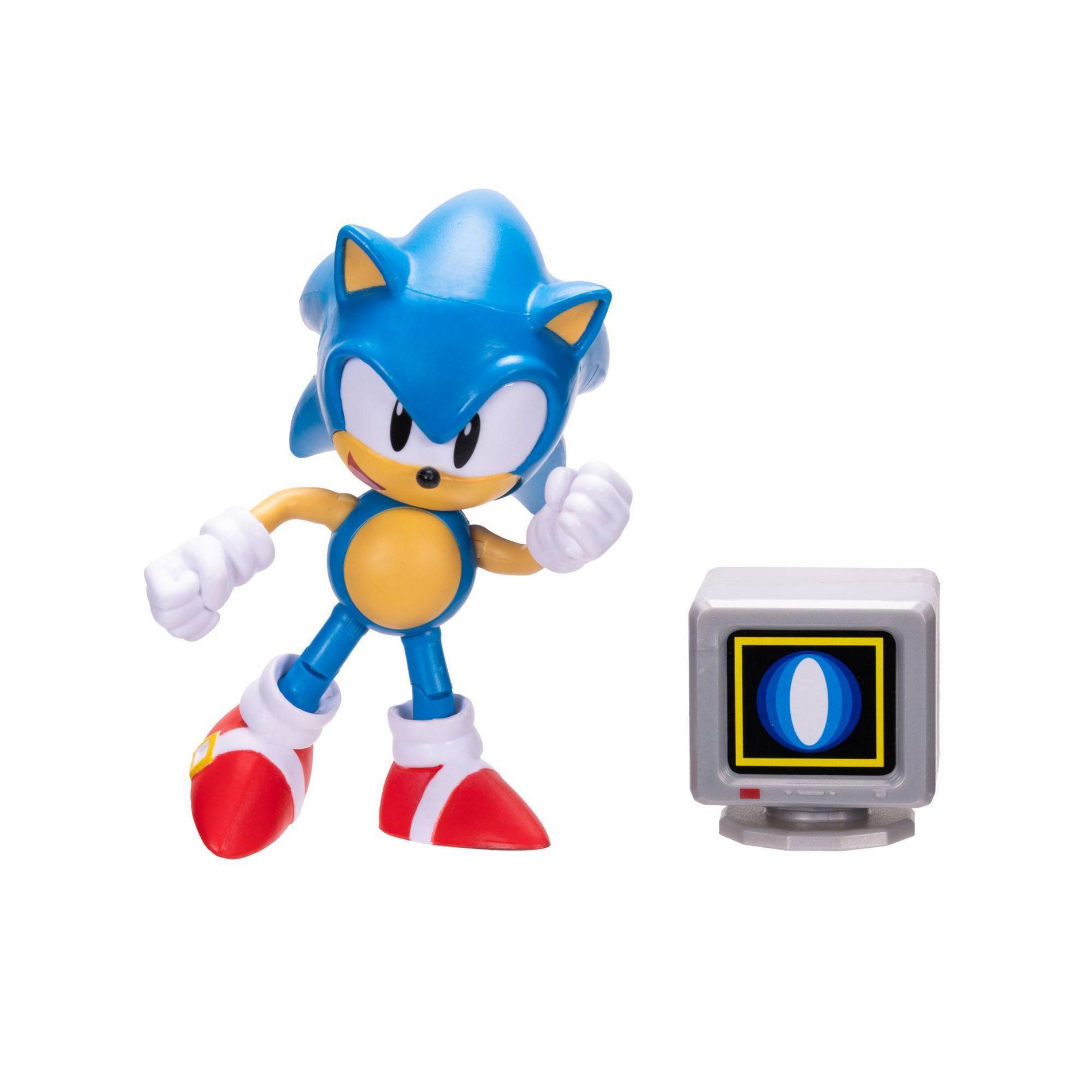Sonic the Hedgehog 4" Articulated Figures with Shield Up Accessory