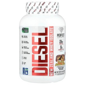 PERFECT Sports Diesel®, New Zealand Whey Isolate, Chocolate Peanut Butter, 2 lb (908 g) - 1 of 2