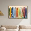 Art Remedy Geode Surf Modern Color Block Abstract Wall Art Framed - 2 of 4