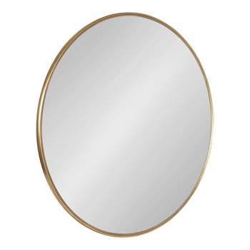 Caskill Round Framed Decorative Wall Mirror - Kate & Laurel All Things Decor