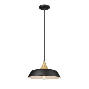 Millennium Lighting Arlo 1 - Light Pendant in  Matte Black - 1 of 4