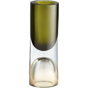 Cyan Design - Majeure - Large Vase - 4 Inches Wide By 12 Inches High-Brown/Green Finish - 1 of 4