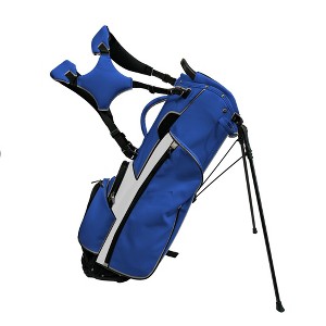 Northwestern Golf First Flight Golf Bag – Tour-Grade Synthetic Leather, 4-Way Divider, Lightweight Design - 1 of 3