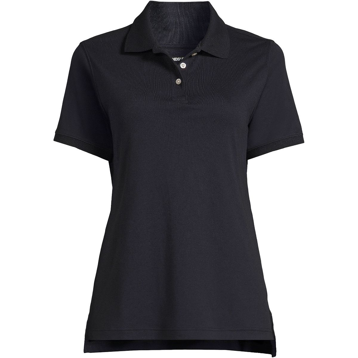 Lands' End School Uniform Women's Short Sleeve Interlock Polo Shirt - thumbnail 4