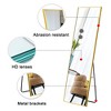 NicBex Full Length Mirror,Wall Mounted Full Body Mirror with Aluminum Alloy Metal Frame,Floor Mirror for Bedroom,Living Room,Entryway - 4 of 4