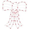 Northlight Lighted Bow Christmas Window Silhouette Decoration - 14" - Red - 4 of 4