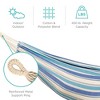 Best Choice Products 2-Person Brazilian-Style Cotton Double Hammock Bed w/ Portable Carrying Bag - 3 of 4