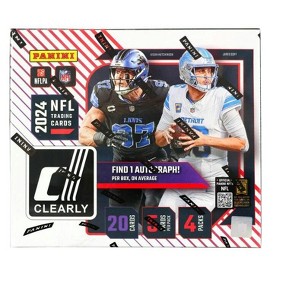 2024 Panini Clearly Donruss Football Hobby Box - 1 of 4