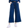 Women's Hamptons Textured Cropped Wide Pants - SEE AND BE SEEN - 2 of 4