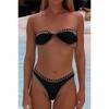 Moda Minx 'Black' Bohemian Bay Kailani Bandeau Bikini Top - 4 of 4