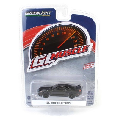 1/64 2017 Shelby GT350 Gray GreenLight Muscle Series 29 13360-F
