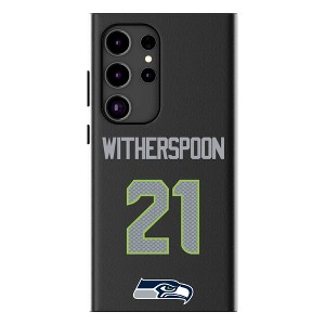 Keyscaper NFL Seattle Seahawks Players Game Tactic MagSafe Compatible Cell Phone Case for Samsung Galaxy - 1 of 4