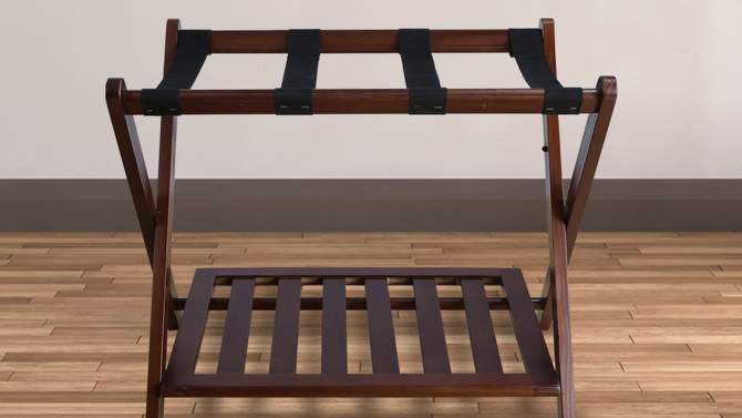 Luggage Rack with Shelf - Flora Home, 2 of 9, play video