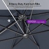 PURPLE LEAF UV Resistant Patio Umbrella Economical Outdoor Umbrella - 4 of 4