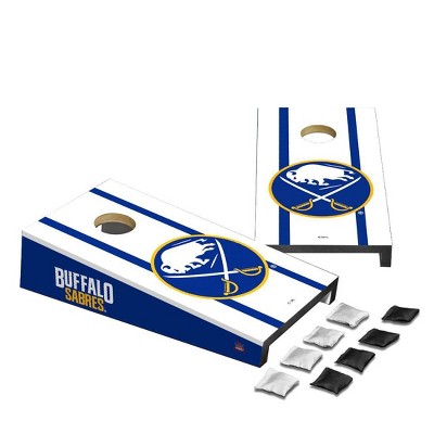 NHL Buffalo Sabres Desktop Cornhole Board Set