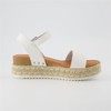 CUSHIONAIRE Melissa Espadrille Platform Sandals For Women with Adjustable Ankle Strap and Memory Foam Insole-Comfortable Womens Sandals for Summer - 4 of 4