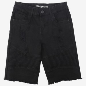X RAY Boy's Stretch Denim Shorts,Jeans Shorts -Kids Shorts - 1 of 4