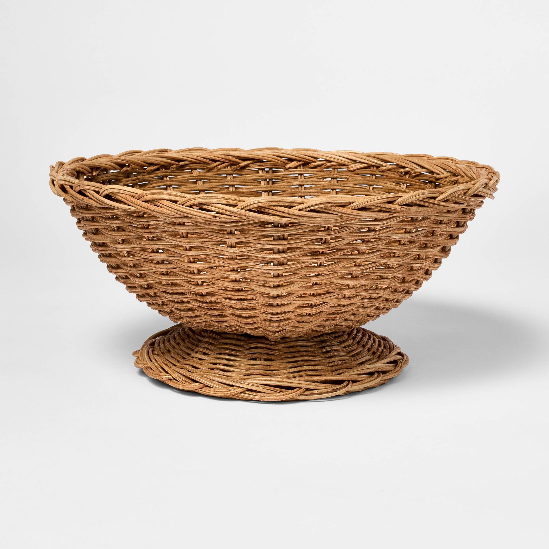 Braided Woven Rattan Bowl - Threshold™ designed with Studio McGee
