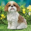 Collections Etc Hand-Painted Sitting Shih-Tzu Decorative Statue NO SIZE - 2 of 2